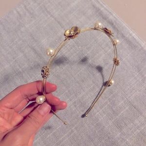 Gold color headband